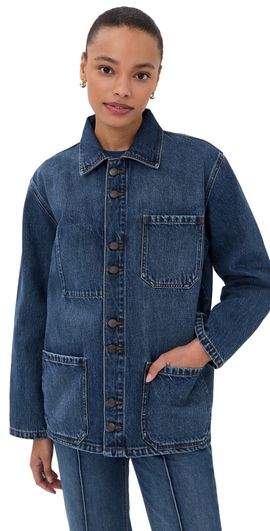 Kallmeyer Kallmeyer Jacques Worker Jacket Dark Stonewash