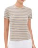 Kallmeyer Kallmeyer Kenzie T-Shirt Almond Stripe - 1