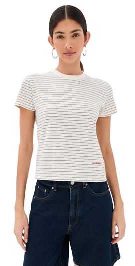 Kallmeyer Kallmeyer Kenzie T-Shirt Ivory/Heather Grey