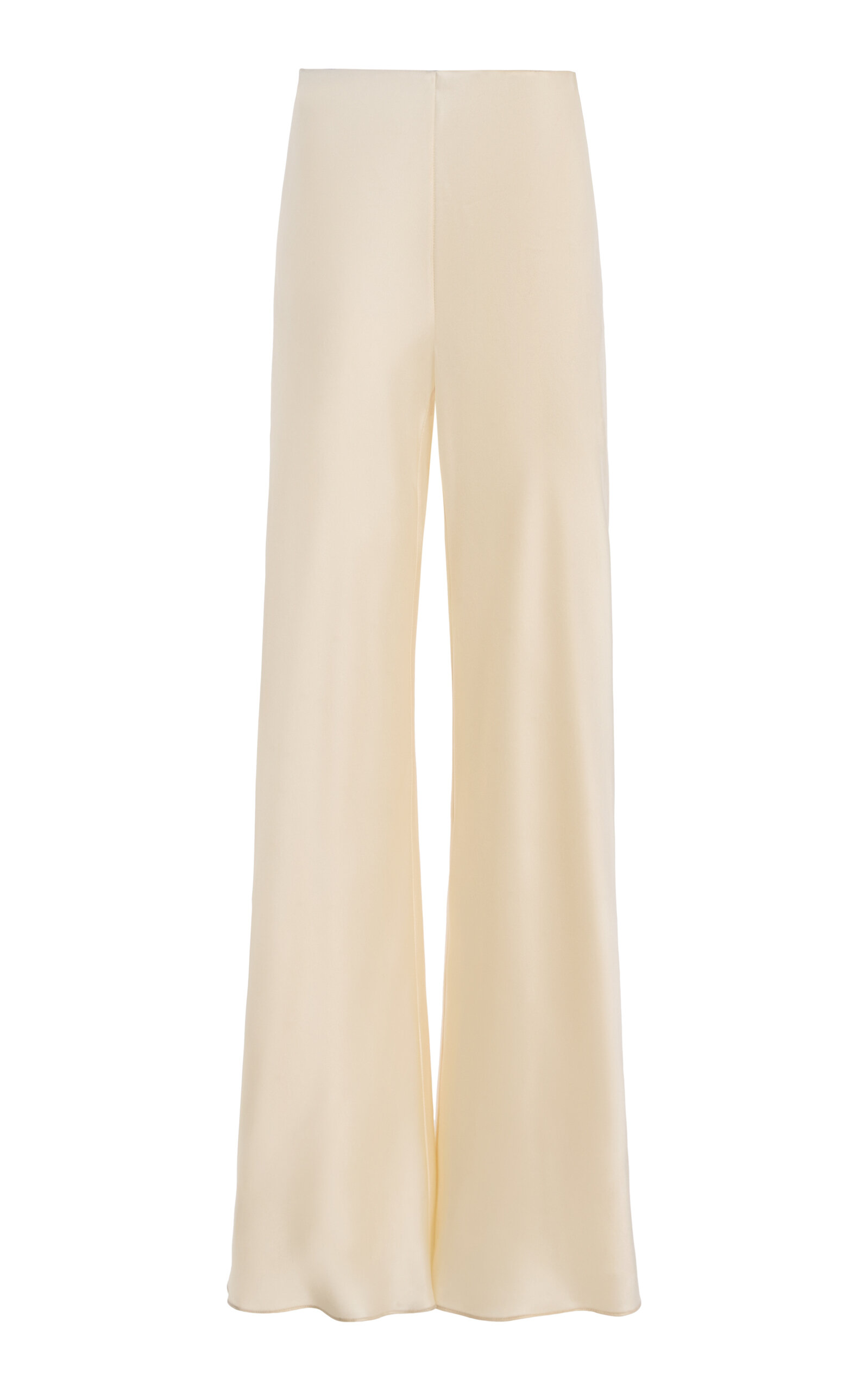 KALLMEYER KALLMEYER Lior Straight Leg Silk Charmeuse Pants