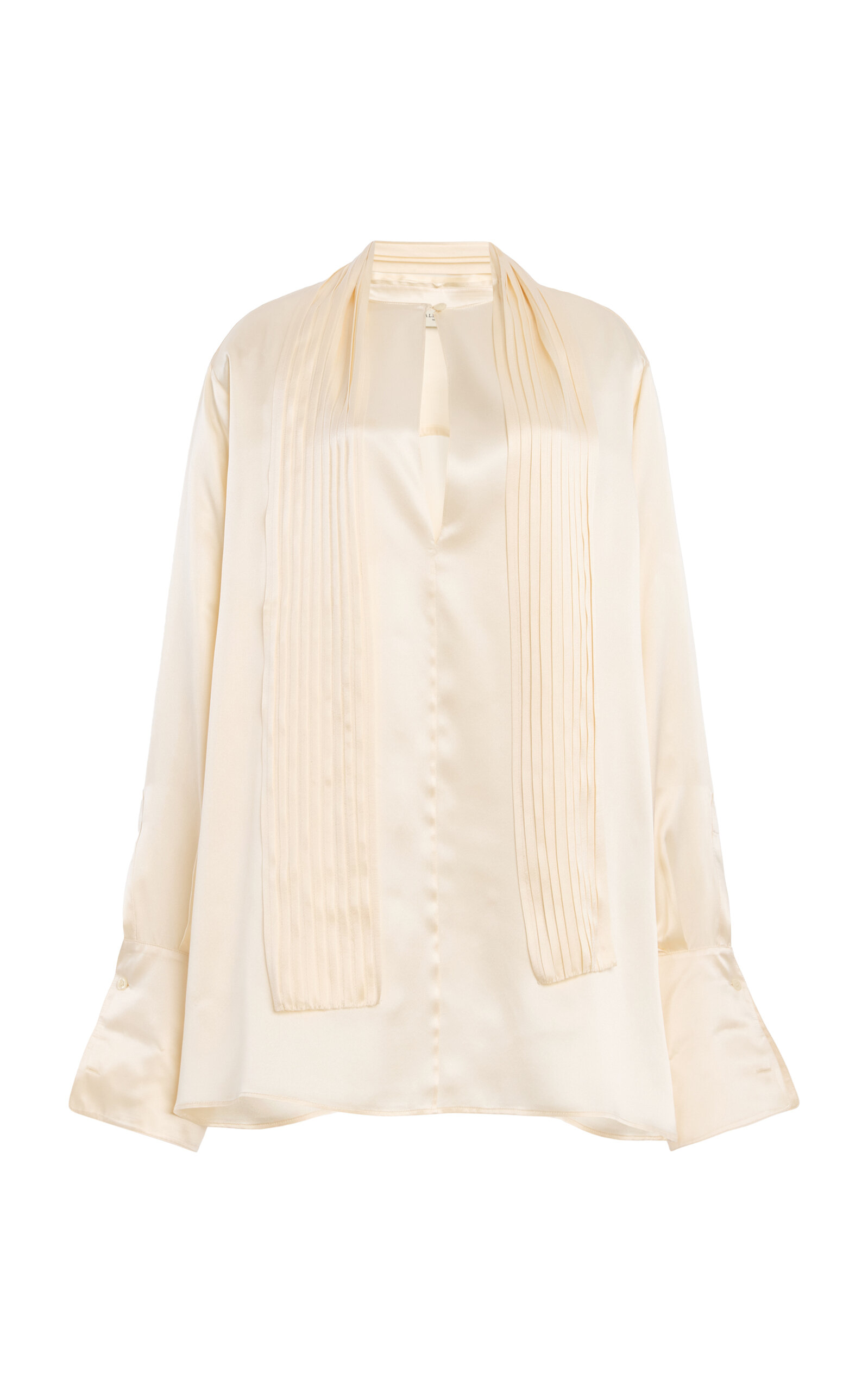 KALLMEYER KALLMEYER Merryn Silk Charmeuse Scarf Top