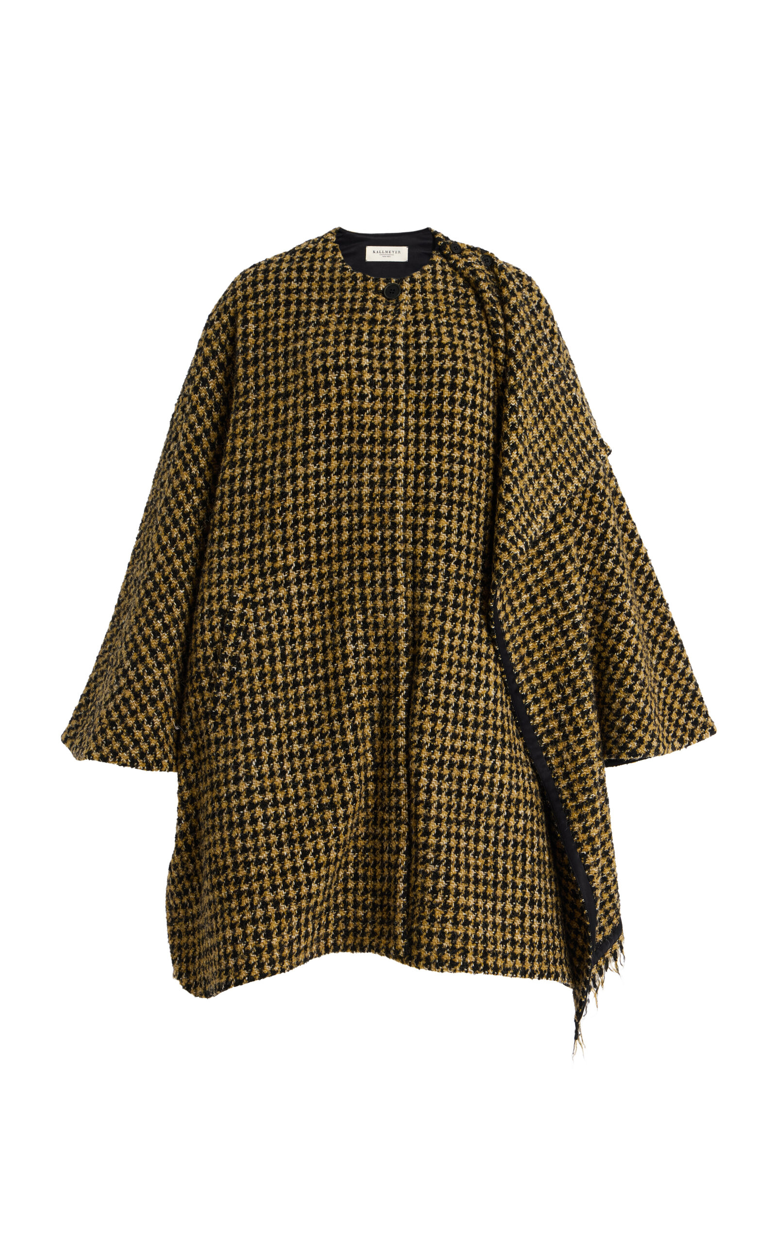 KALLMEYER KALLMEYER Navi WoolBlend Scarf Cape Jacket Gold OS