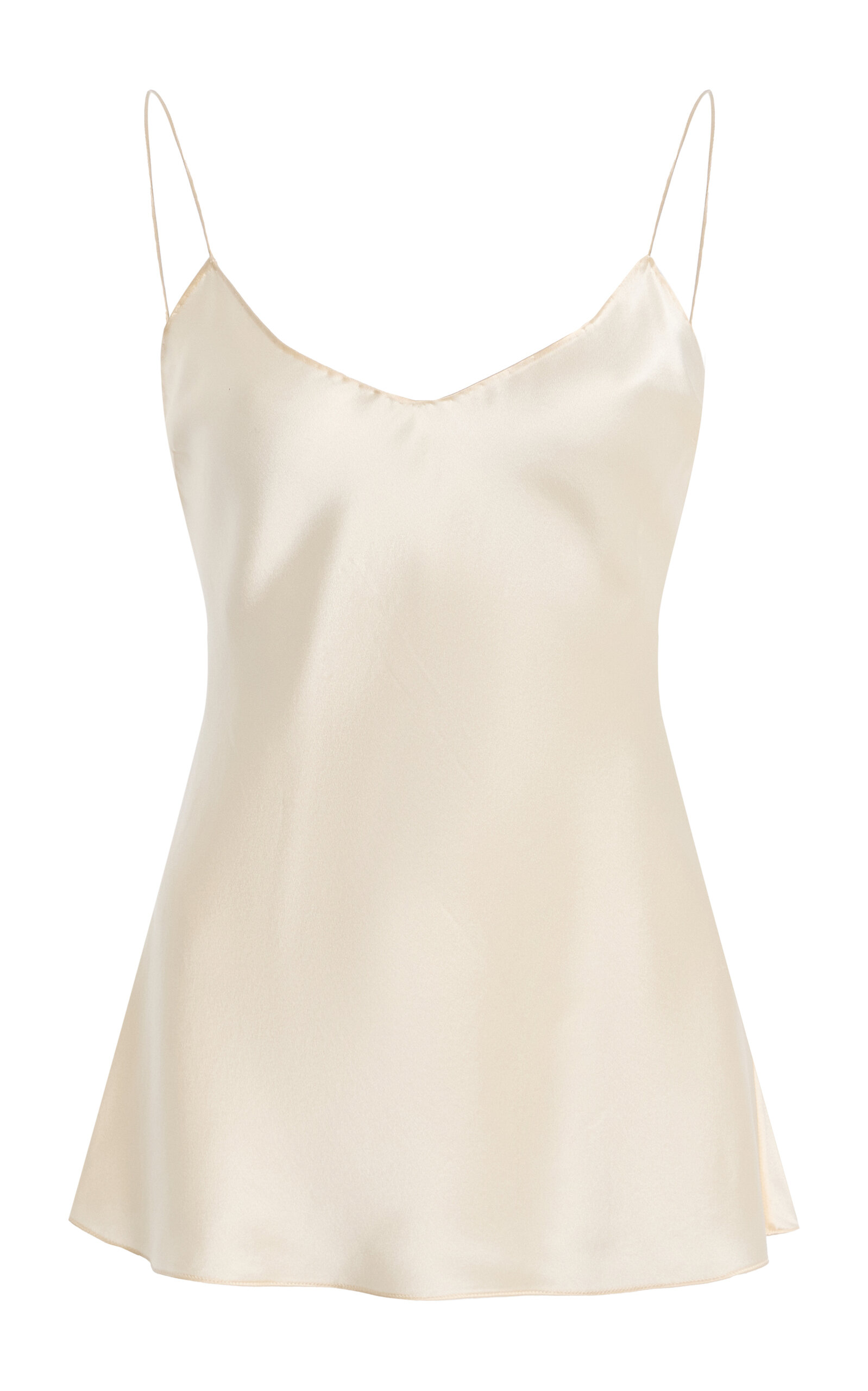KALLMEYER KALLMEYER Noel Bias Silk Charmeuse Top