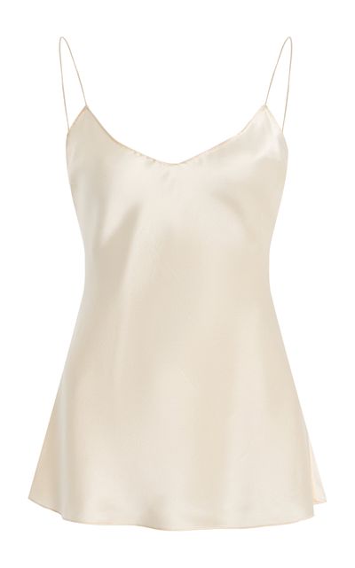 KALLMEYER KALLMEYER Noel Bias Silk Charmeuse Top
