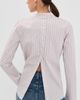 Kallmeyer Kallmeyer Penelope Draped Blouse Dove Stripe - 3