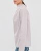 Kallmeyer Kallmeyer Penelope Draped Blouse Dove Stripe - 4