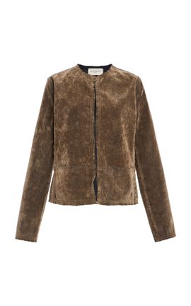KALLMEYER KALLMEYER Tillie Flocked Denim Shrunken Jacket
