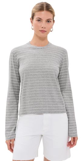Kallmeyer Kallmeyer Wynn Long Sleeve T-Shirt Heather Stripe