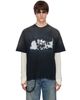 Kamiya Kamiya Black 'Stay True To Your Dream' Pocket T-shirt - 1