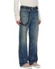 Kamiya Kamiya Blue Distressed Straight Jeans - 2