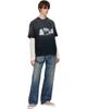 Kamiya Kamiya Blue Distressed Straight Jeans - 5