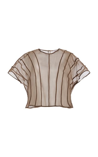 Kamperett Kamperett Anemoia Silk Organza Blouse