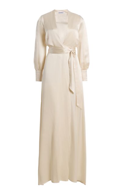Kamperett Kamperett Exclusive Adelaide Silk Charmeuse Maxi Dress