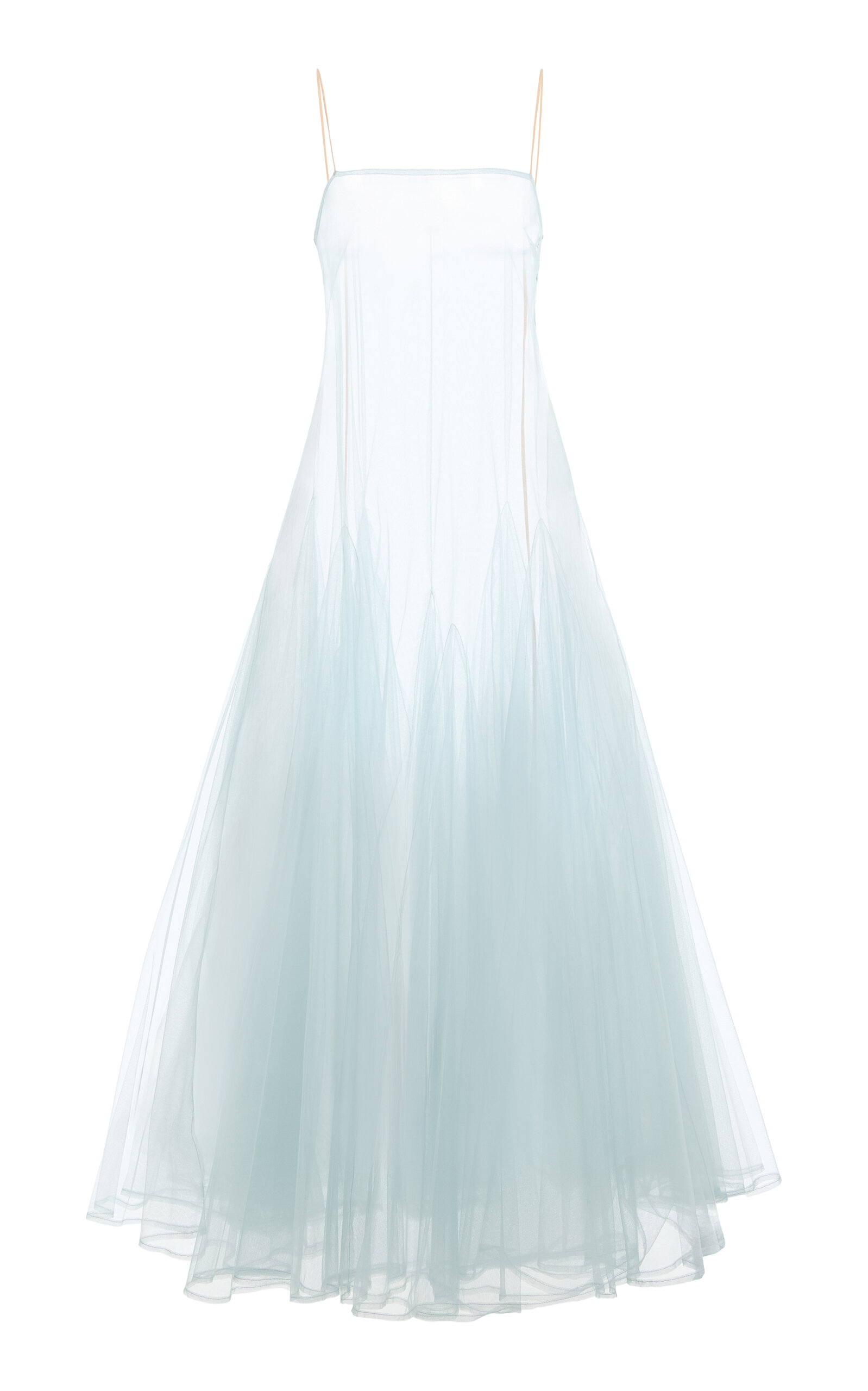 Kamperett Kamperett Exclusive Camille Sheer Tulle Midi Dress