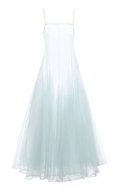 Kamperett Kamperett Exclusive Camille Sheer Tulle Midi Dress