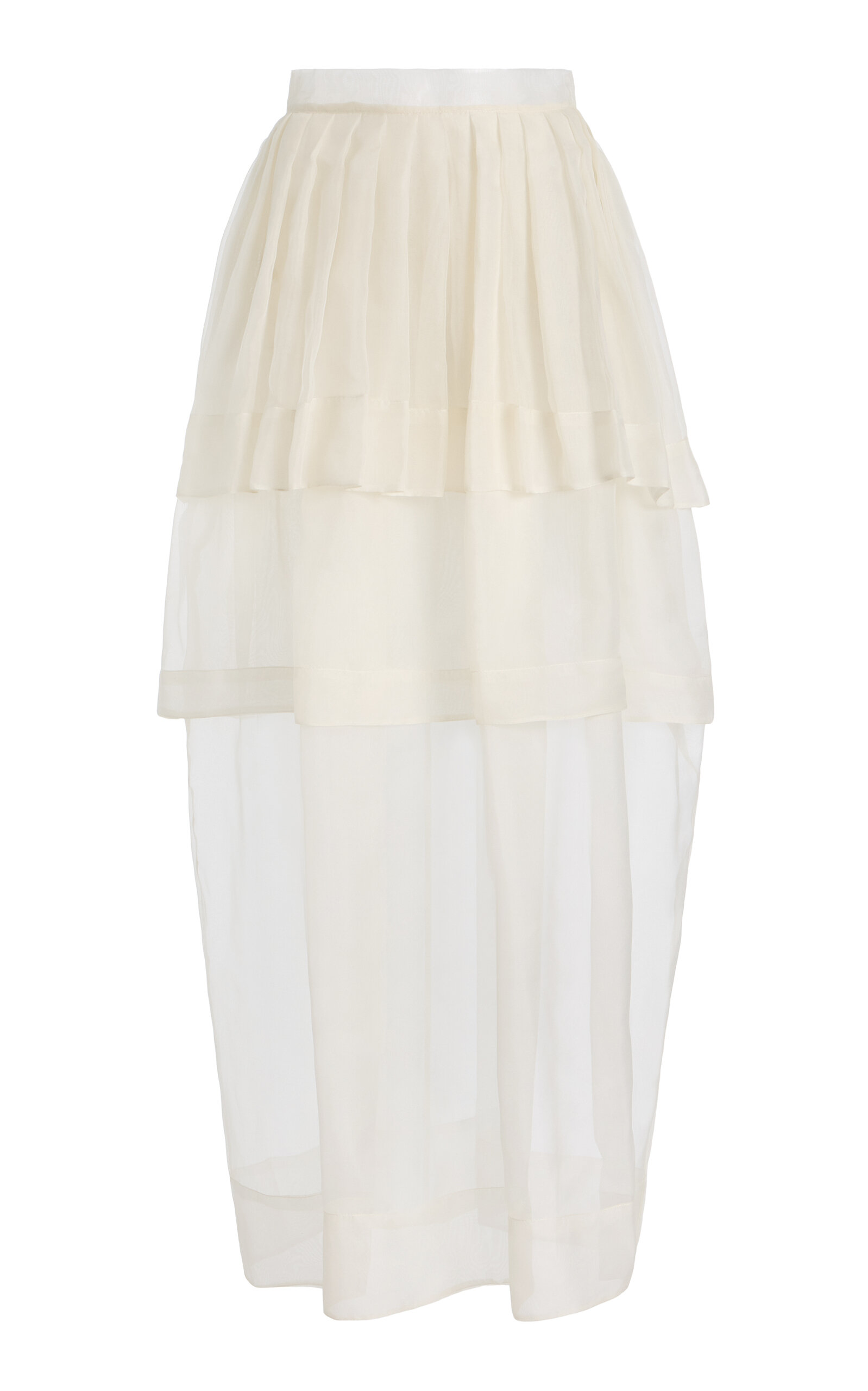 Kamperett Kamperett Exclusive Canna Silk Organza Maxi Skirt