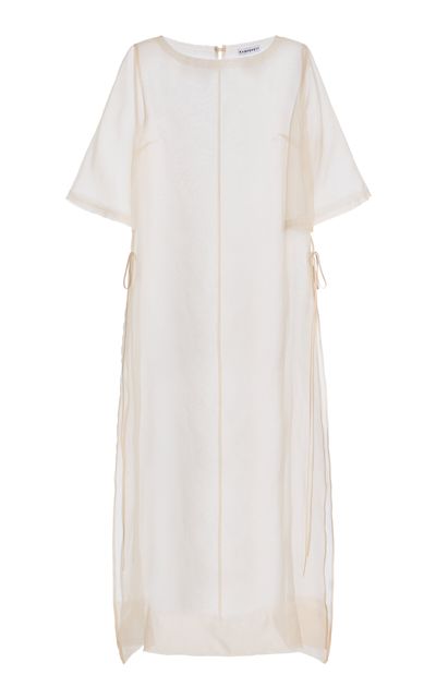 Kamperett Kamperett Exclusive Thea Silk Organza Midi Dress