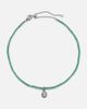 Kamyen Kamyen 18kt black gold choker with emeralds and diamonds - 1