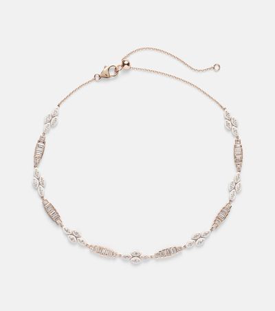 Kamyen Kamyen 18kt gold choker with diamonds
