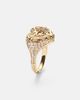 Kamyen Kamyen 18kt gold pinky ring with diamonds - 4