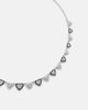 Kamyen Kamyen 18kt white gold (750/1000) and enamel choker with diamonds - 4