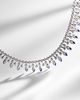 Kamyen Kamyen 18kt white gold and enamel choker with diamonds - 5