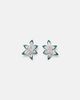 Kamyen Kamyen 18kt white gold and enamel earrings with diamonds - 1