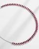 Kamyen Kamyen 18kt white gold choker with rubies - 5