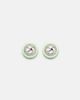 Kamyen Kamyen 18kt white gold earrings with diamonds and enamel - 1