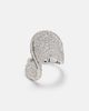 Kamyen Kamyen 18kt white gold ring with diamonds - 1