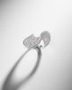 Kamyen Kamyen 18kt white gold ring with diamonds - 5