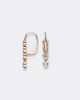 Kamyen Kamyen Candy Crush 18kt rose gold drop earrings with diamonds and enamel - 4