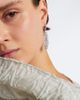 Kamyen Kamyen Candy Crush Feather 18kt white gold drop earrings with diamonds - 3
