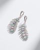 Kamyen Kamyen Candy Crush Feather 18kt white gold drop earrings with diamonds - 5