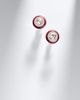 Kamyen Kamyen Candy Dots 18kt white gold and enamel earrings diamonds - 5