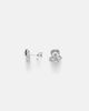 Kamyen Kamyen Cluster Heart 18kt white gold earrings with diamonds - 4