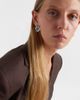 Kamyen Kamyen Diana 18kt white gold and enamel earrings with diamonds - 2