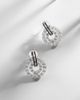 Kamyen Kamyen Diana 18kt white gold and enamel earrings with diamonds - 5