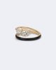Kamyen Kamyen Emily 18kt gold and enamel ring with diamonds - 1