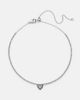 Kamyen Kamyen Heart 18kt white gold choker with diamonds - 1