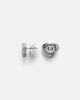 Kamyen Kamyen Heart 18kt white gold earrings with tanzanite and diamonds - 4