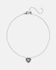 Kamyen Kamyen Heart 18kt white gold pendant necklace with diamonds - 1