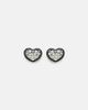 Kamyen Kamyen Heartbeats 18kt white gold and enamel earrings with diamonds - 1