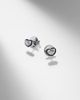 Kamyen Kamyen Heartbeats 18kt white gold and enamel earrings with diamonds - 5