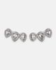 Kamyen Kamyen Kanika 18kt white gold earrings with diamonds - 1