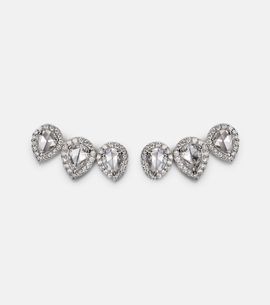 Kamyen Kamyen Kanika 18kt white gold earrings with diamonds