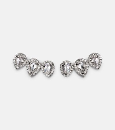 Kamyen Kamyen Kanika 18kt white gold earrings with diamonds