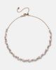 Kamyen Kamyen Leaf 18kt rose gold and enamel choker with diamonds - 1