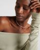 Kamyen Kamyen Leaf 18kt rose gold and enamel choker with diamonds - 2