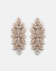 Kamyen Kamyen Lotus 18kt rose gold earrings with diamonds - 1